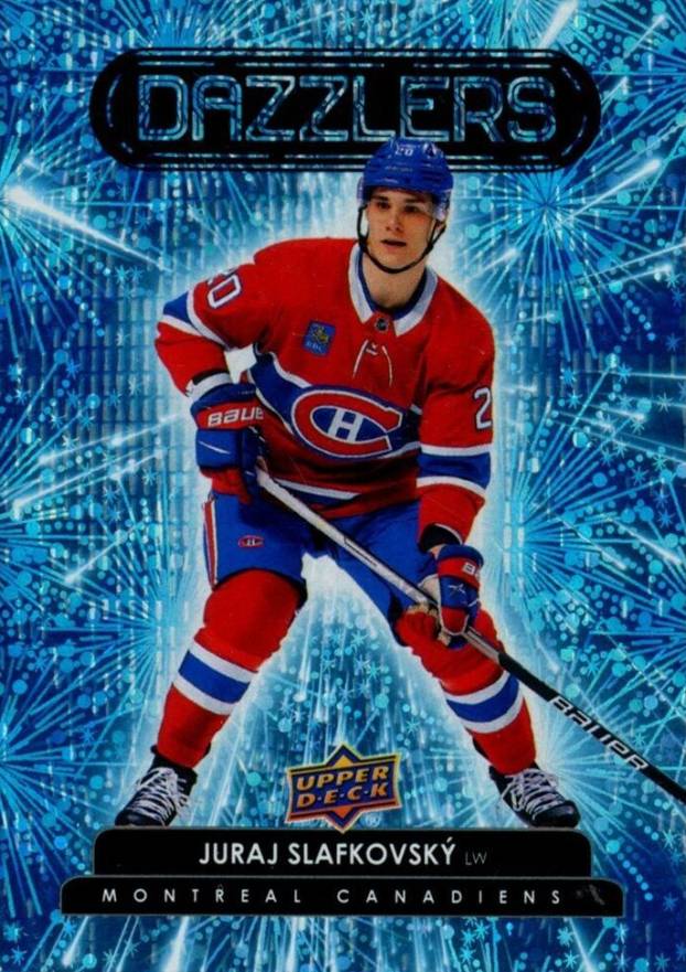 2022 Upper Deck Dazzlers Juraj Slafkovsky #DZ88 Hockey Card