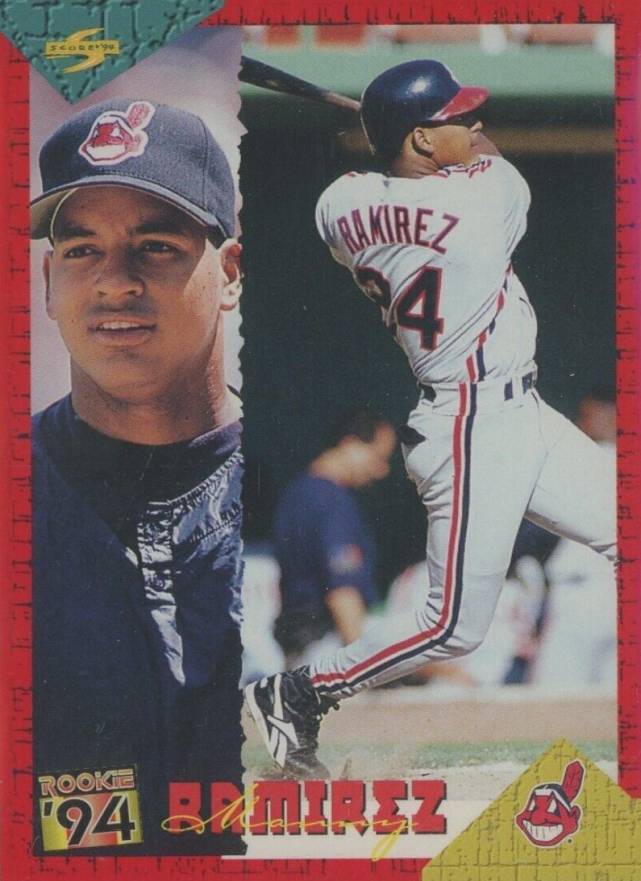 1994 Score Rookie Traded Manny Ramirez #RT72 Baseball Card