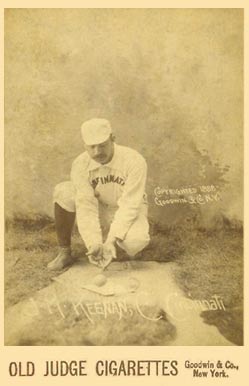 1888 Old Judge Cabinets J.H. Keenan, C. Cincinnati #253-2 Baseball Card