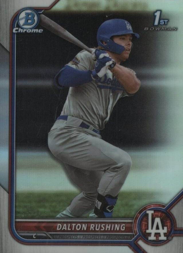 2022 Bowman Draft Dalton Rushing #BDC84 Baseball Card