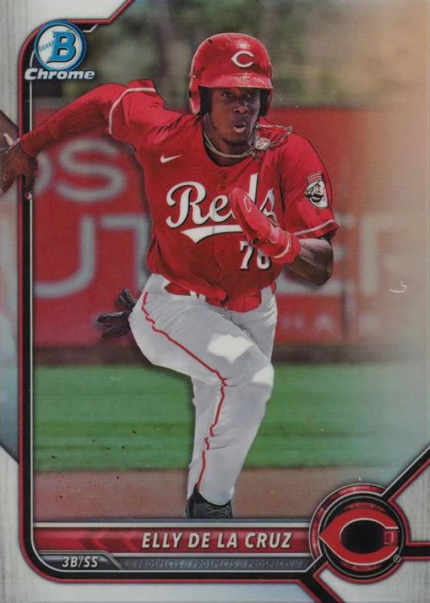 2022 Bowman Draft Elly de La Cruz #BDC80 Baseball Card