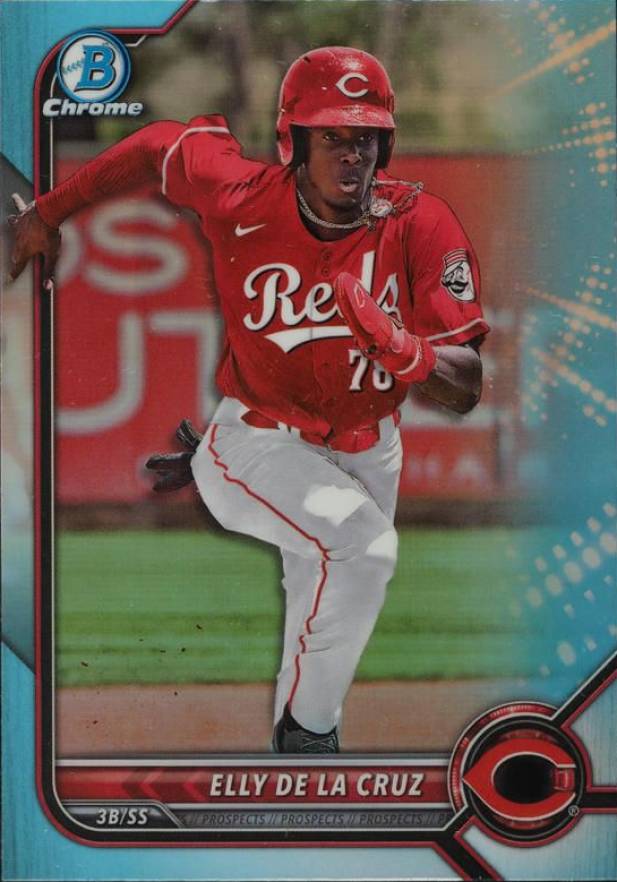 2022 Bowman Draft Elly de La Cruz #BDC80 Baseball Card