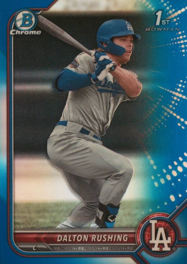 2022 Bowman Draft Dalton Rushing #BDC84 Baseball Card