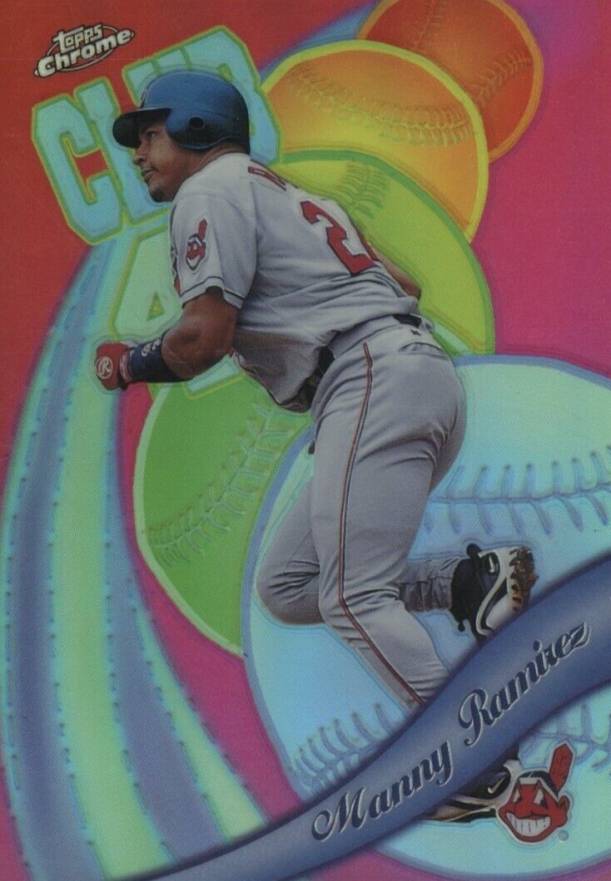 1999 Topps Chrome All-Etch Manny Ramirez #AE9 Baseball Card