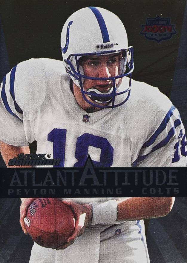 1999 Skybox Dominion Atlantattitude Peyton Manning #7 Football Card