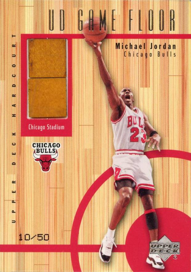 1999 Upper Deck Game Floor Michael Jordan #GF1 Basketball Card