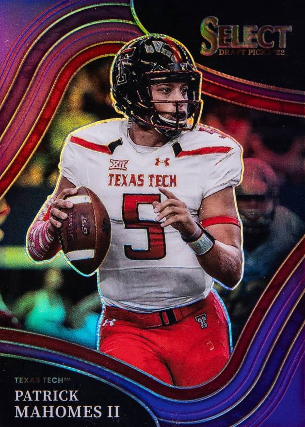 2022 Panini Select Draft Picks Patrick Mahomes II #124 Football Card