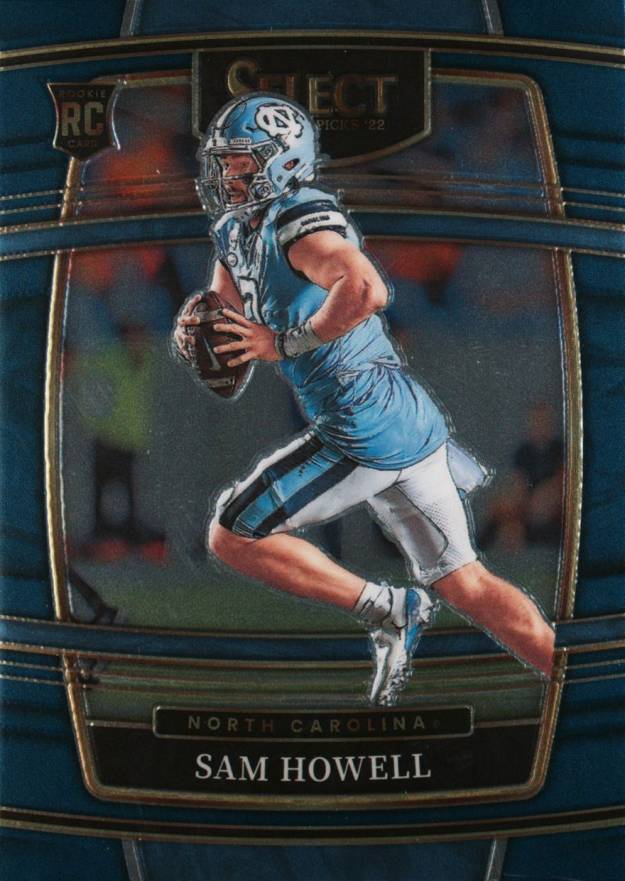 2022 Panini Select Draft Picks Sam Howell #3 Football Card