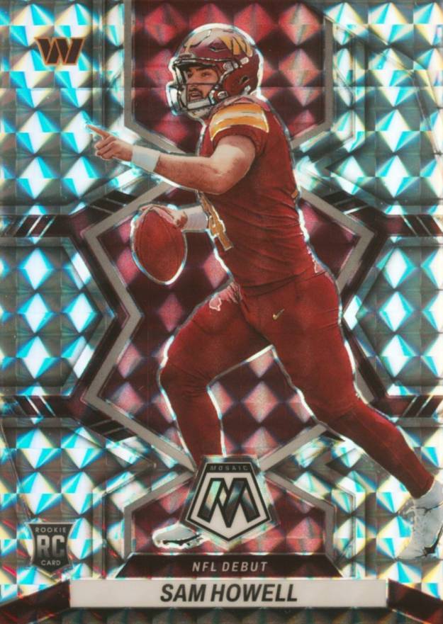 2022 Panini Mosaic Sam Howell #274 Football Card