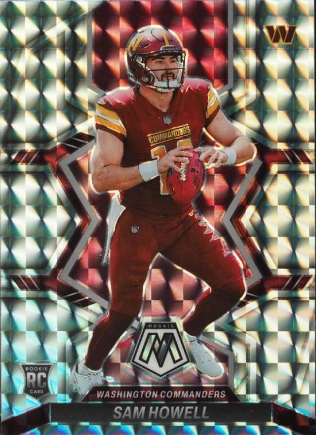 2022 Panini Mosaic Sam Howell #305 Football Card