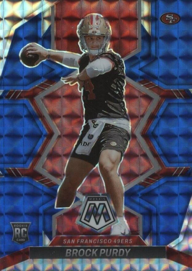 2022 Panini Mosaic Brock Purdy #367 Football Card