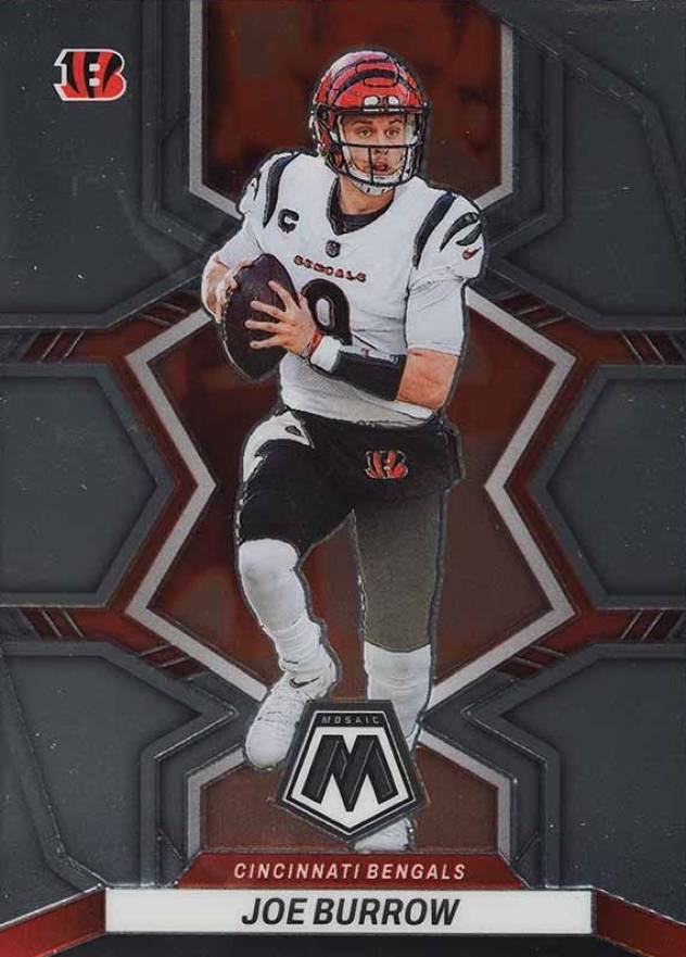 2022 Panini Mosaic Joe Burrow #39 Football Card