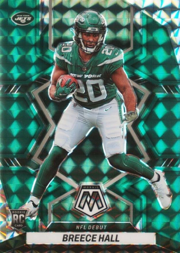 2022 Panini Mosaic Breece Hall #283 Football Card