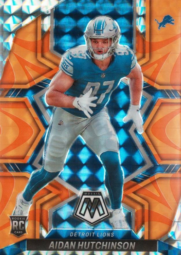 2022 Panini Mosaic Aidan Hutchinson #320 Football Card