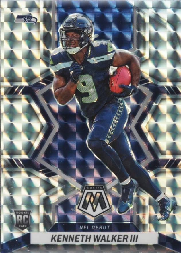 2022 Panini Mosaic Kenneth Walker III #284 Football Card