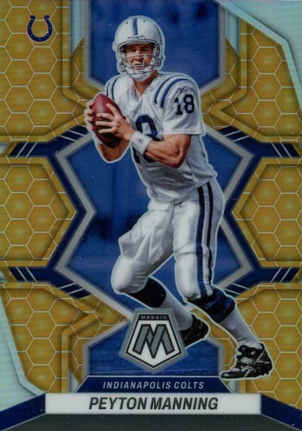 2022 Panini Mosaic Peyton Manning #87 Football Card