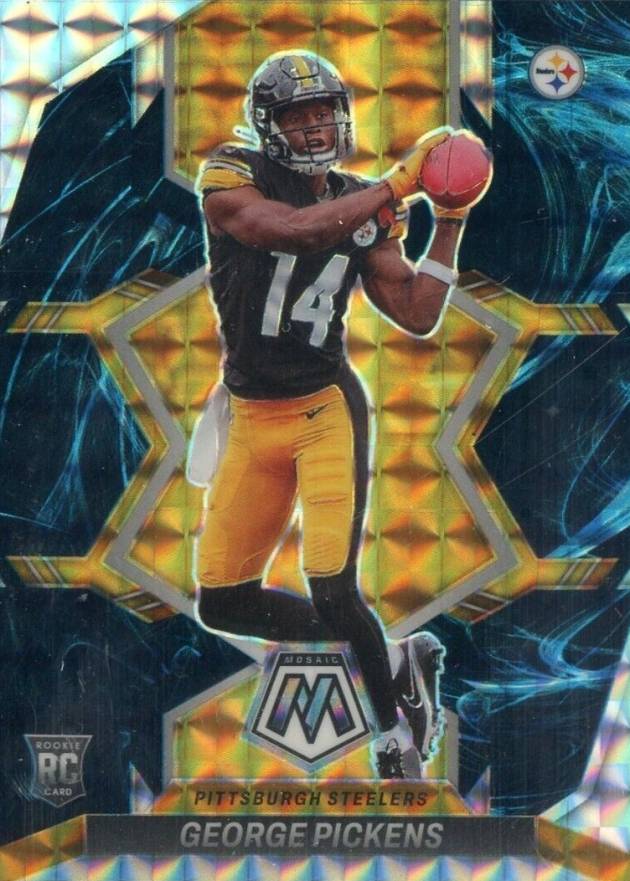 2022 Panini Mosaic George Pickens #318 Football Card