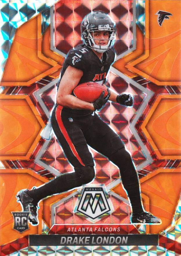 2022 Panini Mosaic Drake London #312 Football Card