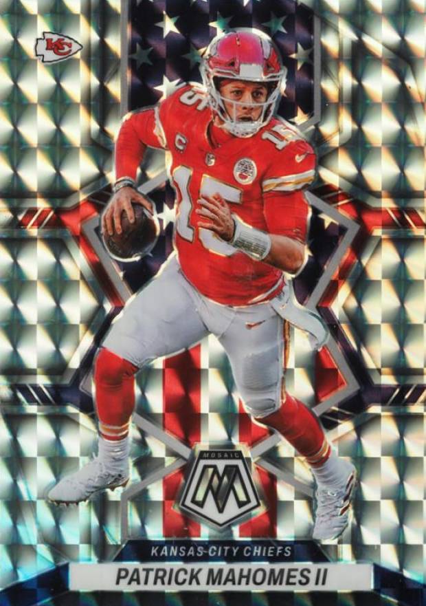 2022 Panini Mosaic Patrick Mahomes II #256 Football Card