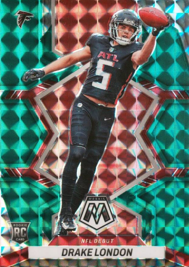 2022 Panini Mosaic Drake London #275 Football Card