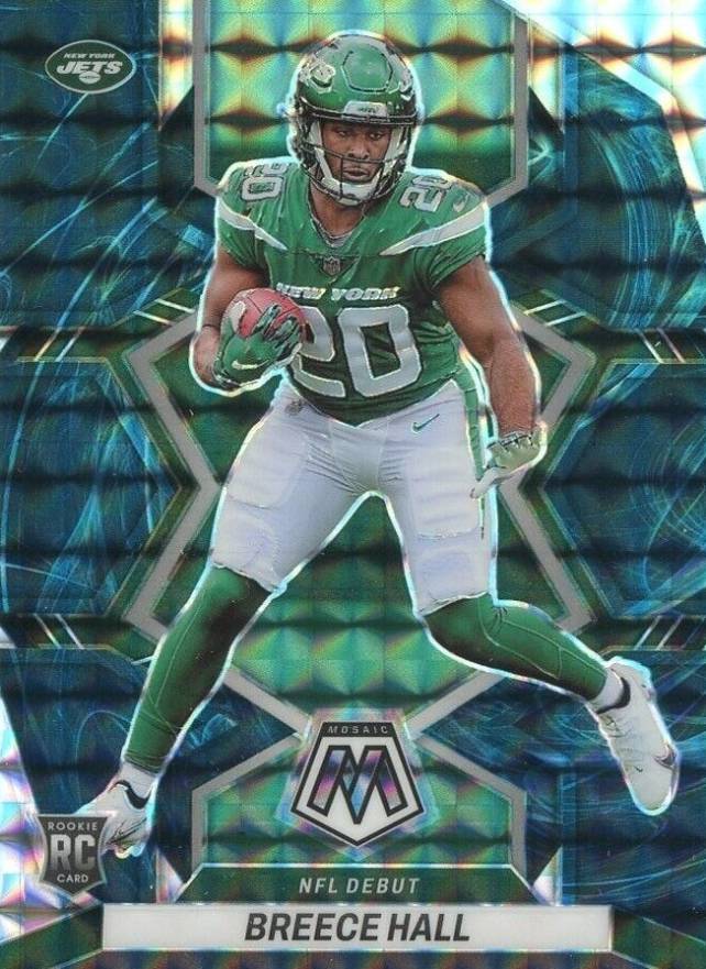 2022 Panini Mosaic Breece Hall #283 Football Card