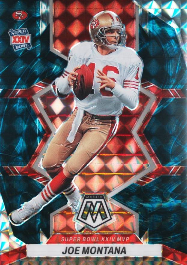 2022 Panini Mosaic Joe Montana #296 Football Card