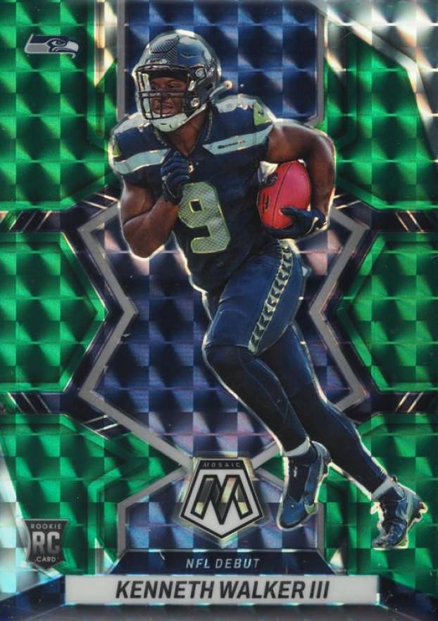 2022 Panini Mosaic Kenneth Walker III #284 Football Card