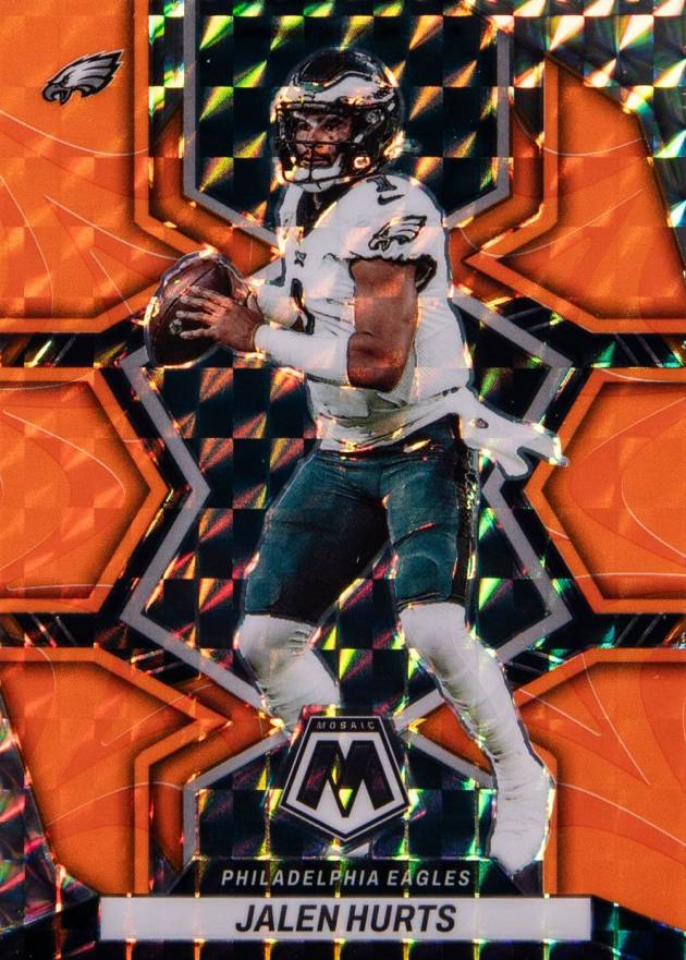 2022 Panini Mosaic Jalen Hurts #156 Football Card