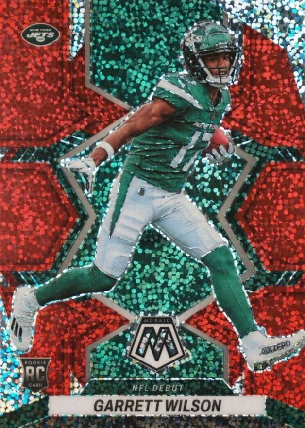 2022 Panini Mosaic Garrett Wilson #276 Football Card