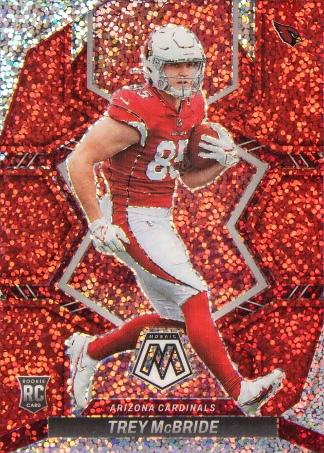 2022 Panini Mosaic Trey Mcbride #331 Football Card