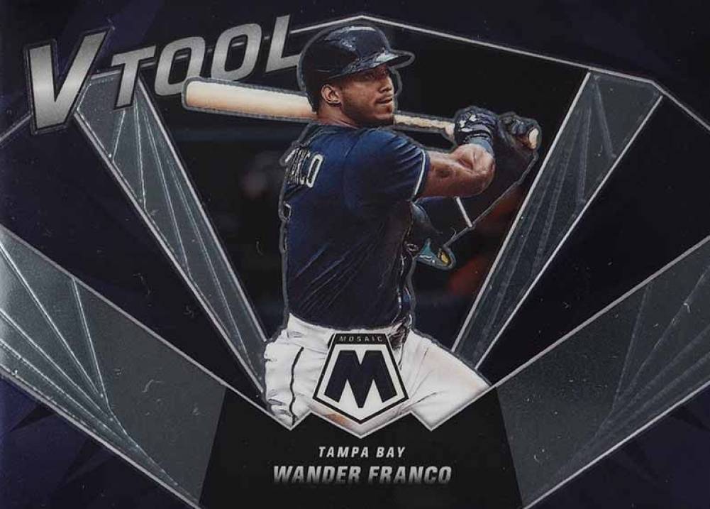 2022 Panini Mosaic V Tool Wander Franco #VT5 Baseball Card