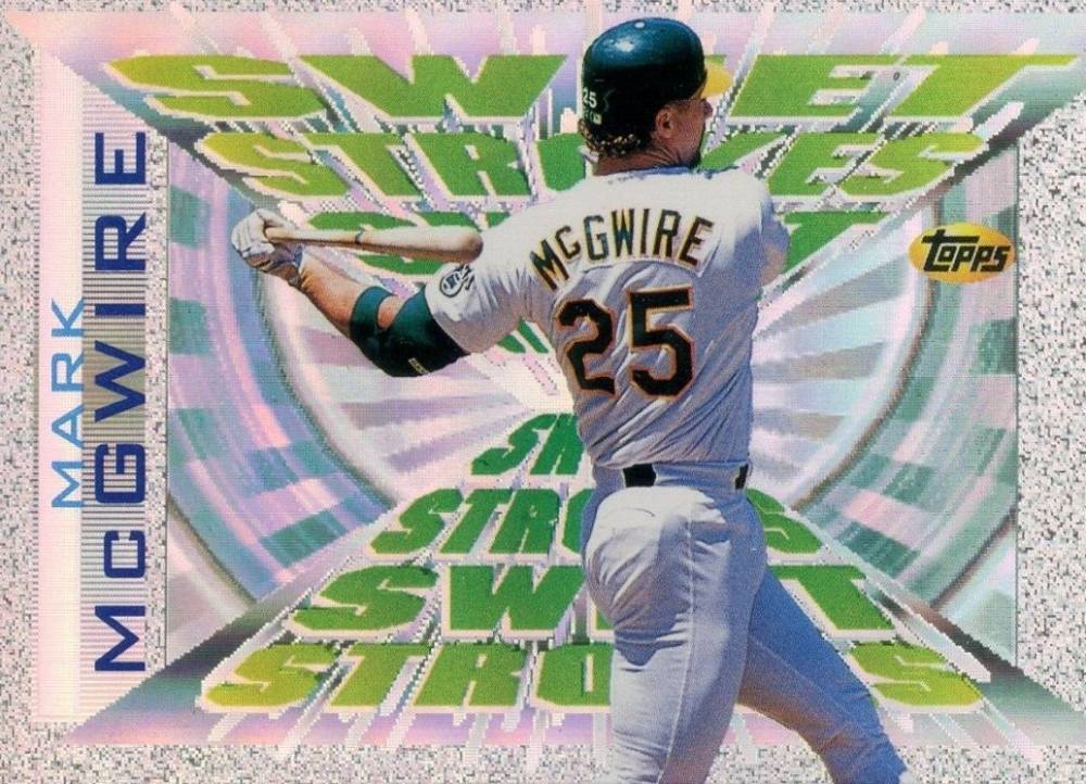 1997 Topps Sweet Strokes Mark McGwire #SS10 Baseball Card