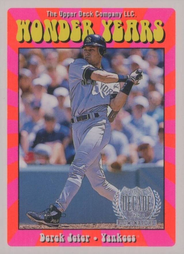 1999 Upper Deck Wonder Years Derek Jeter #WY12 Baseball Card