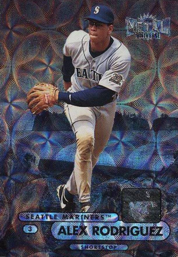 1998 Metal Universe Alex Rodriguez #100 Baseball Card