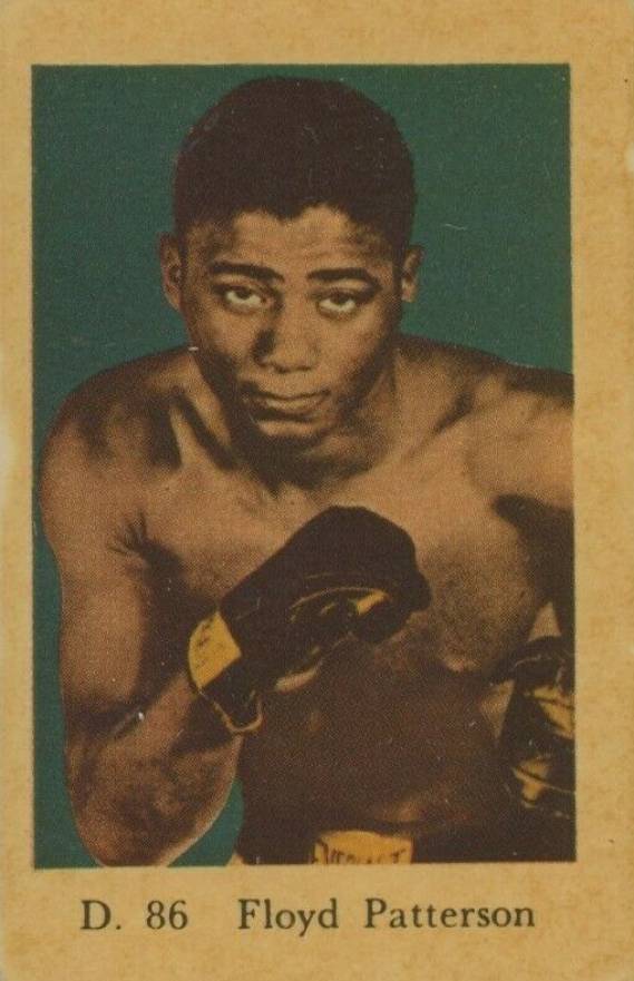 1950 Dutch Gum Cards "D" Set-Plain Text Floyd Patterson #D86 Other Sports Card