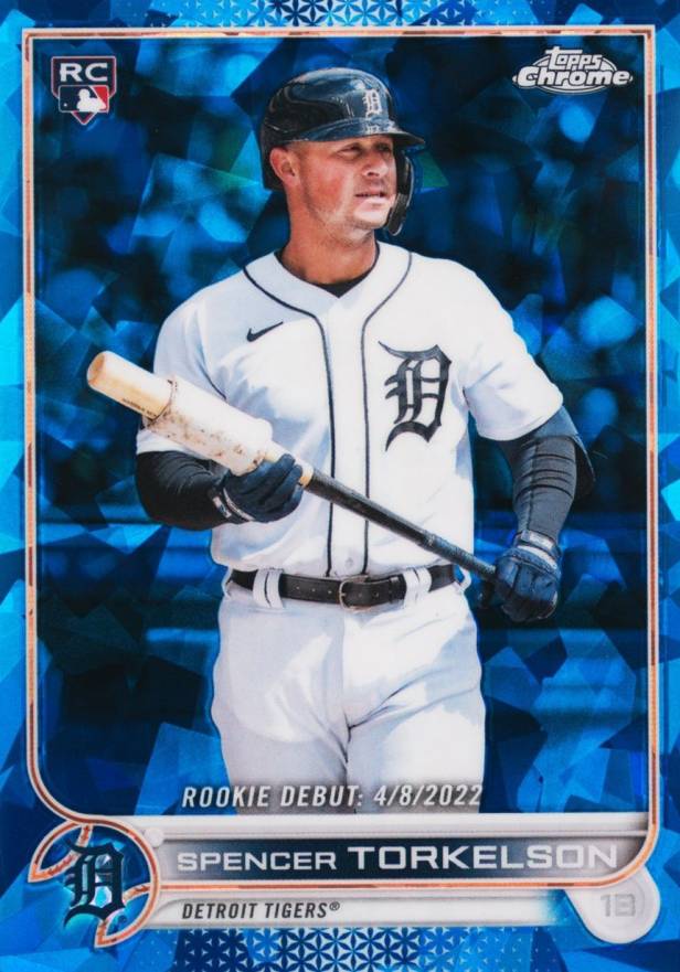 2022 Topps Chrome Update Sapphire Edition Spencer Torkelson #231 Baseball Card