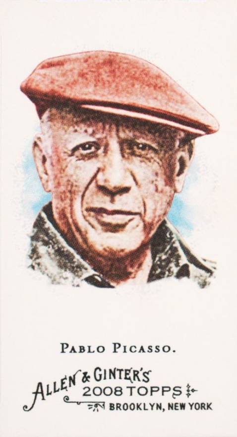 2008 Topps Allen & Ginter Pablo Picasso #172 Non-Sports Card