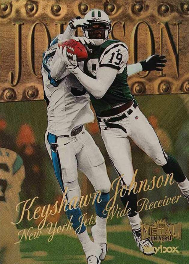 1999 Metal Universe Keyshawn Johnson #95 Football Card