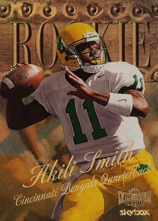 1999 Metal Universe Akili Smith #225 Football Card