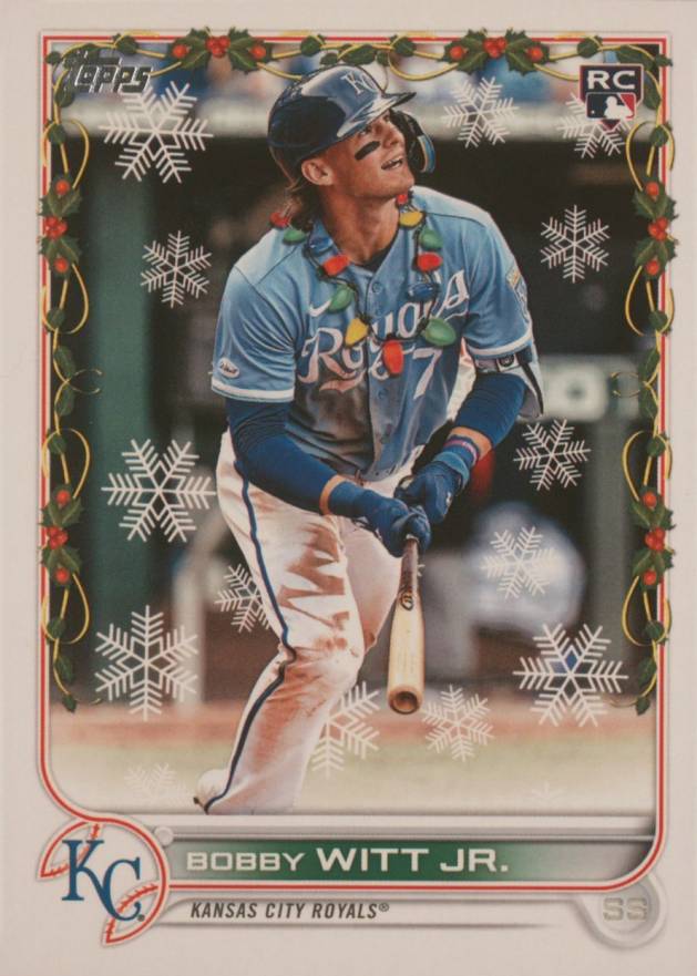 2022 Topps Holiday Bobby Witt Jr. #HW150 Baseball Card