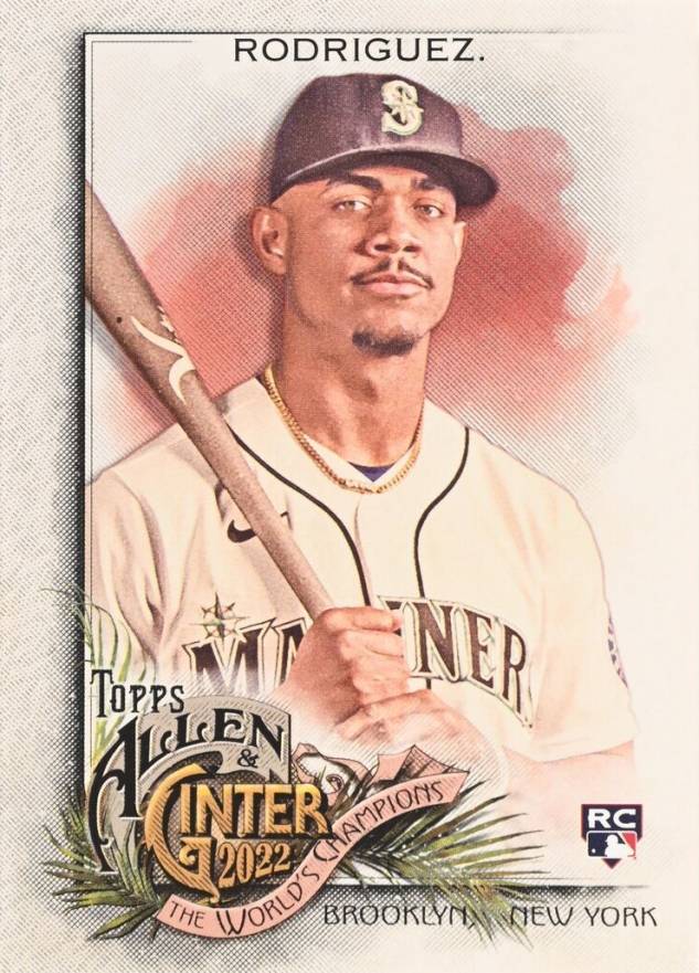 2022 Topps Allen & Ginter Julio Rodriguez #221 Baseball Card