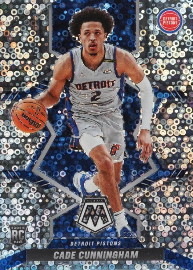 2021 Panini Mosaic Cade Cunningham #203 Basketball Card