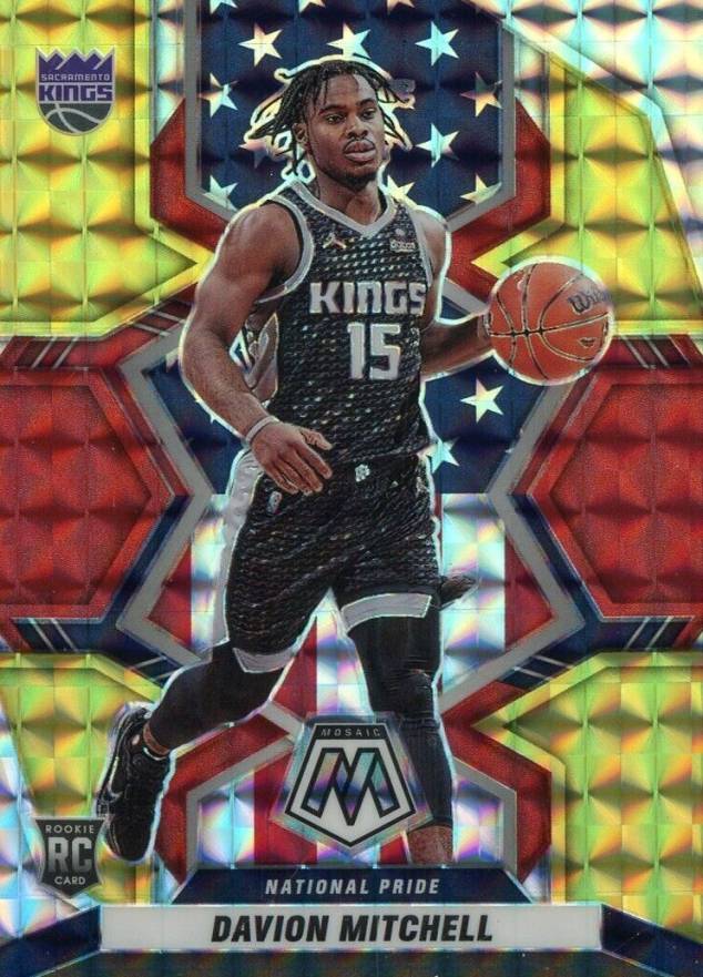 2021 Panini Mosaic Davion Mitchell #254 Basketball Card