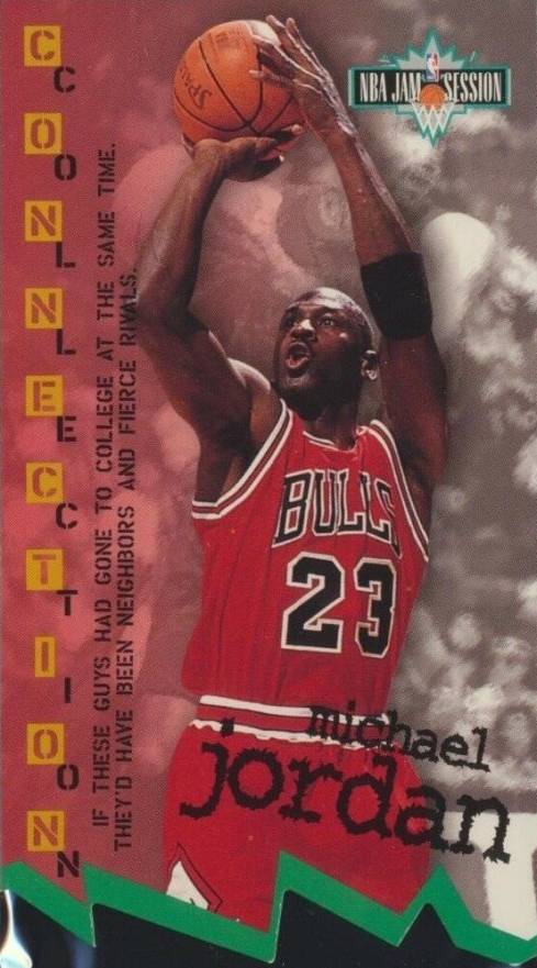 1995 Fleer Jam Session Michael Jordan #13 Basketball Card