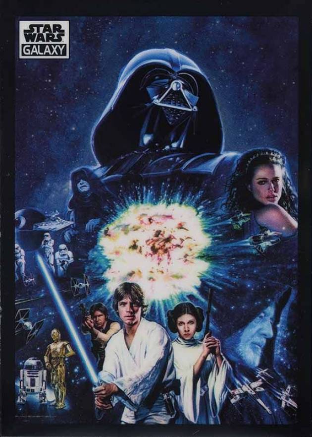 2022 Topps Chrome Star Wars Galaxy The Skywalkers #18 Non-Sports Card