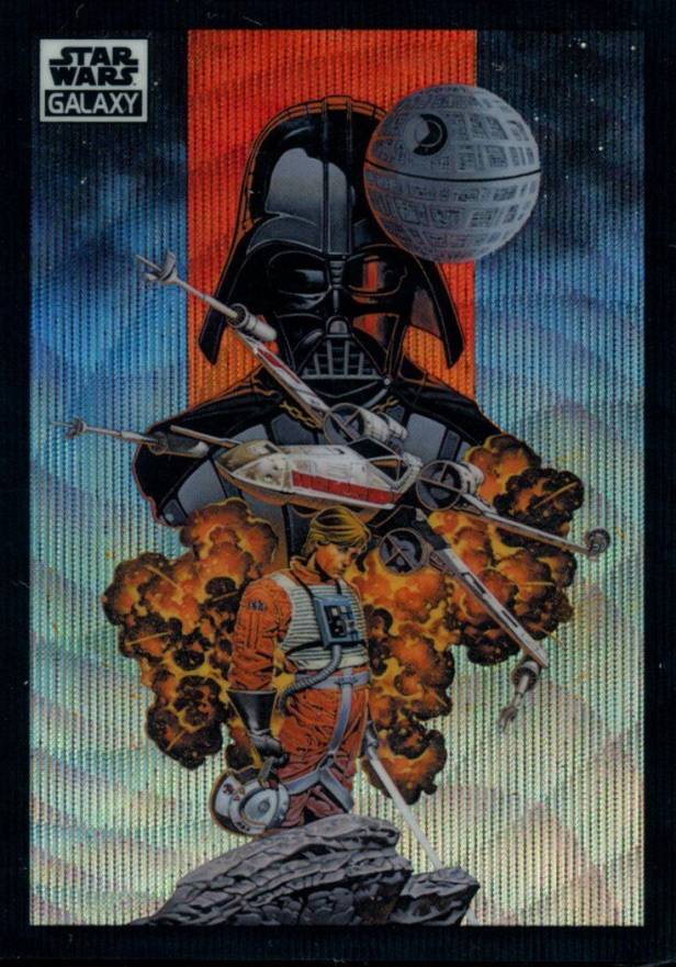 2022 Topps Chrome Star Wars Galaxy The Shadow of the Dark Lord #52 Non-Sports Card