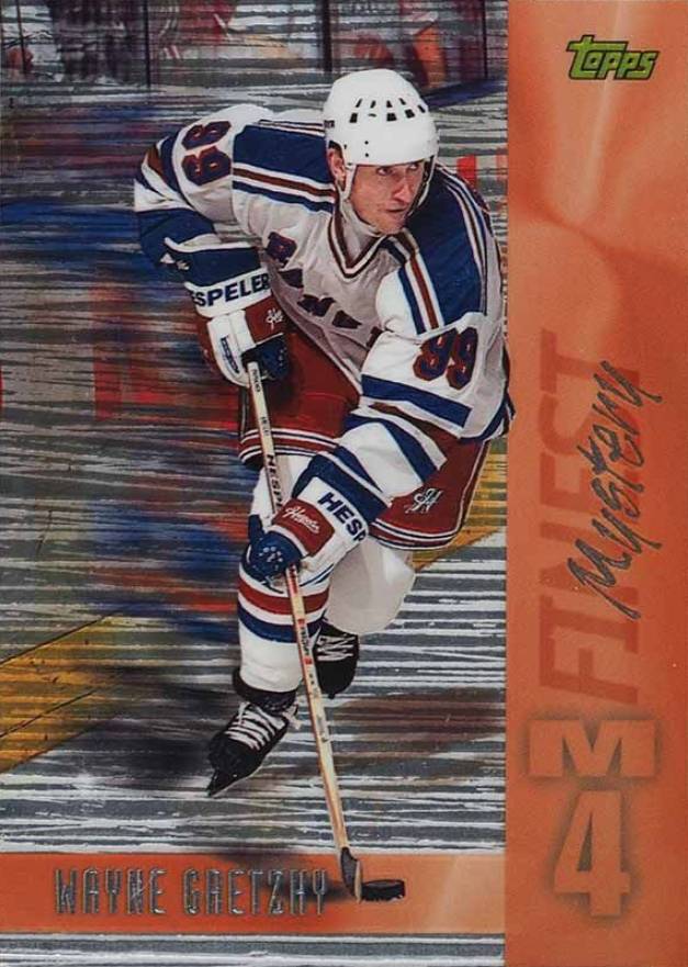 1998 Topps Mystery Finest Wayne Gretzky #M4 Hockey Card