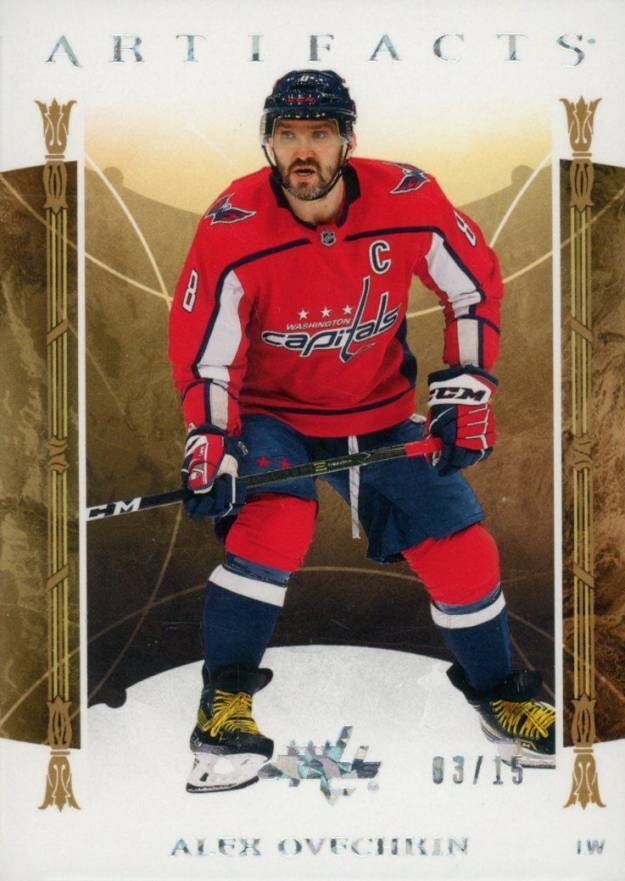 2022 Upper Deck Artifacts Alex Ovechkin #108 Hockey Card