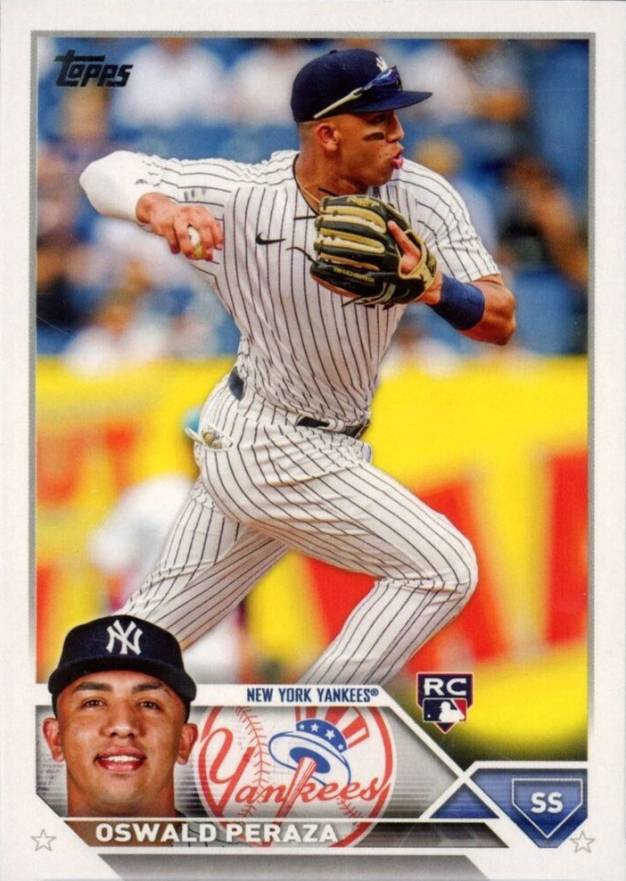 2023 Topps Oswald Peraza #94 Baseball Card