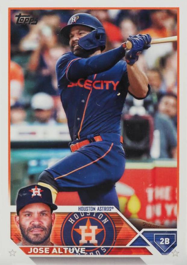 2023 Topps Jose Altuve #222 Baseball Card